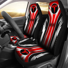 Load image into Gallery viewer, 2 Front Tesla Seat Covers Red 144627
