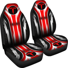 Load image into Gallery viewer, 2 Front Tesla Seat Covers Red 144627