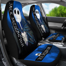 Load image into Gallery viewer, 2Pcs Jack Skellington Car Seat Cover 98 101819