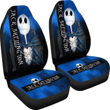 Load image into Gallery viewer, 2Pcs Jack Skellington Car Seat Cover 98 101819