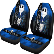 Load image into Gallery viewer, 2Pcs Jack Skellington Car Seat Cover 98 101819