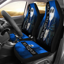 Load image into Gallery viewer, 2Pcs Jack Skellington Car Seat Cover 98 101819