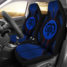 Load image into Gallery viewer, Amazing Black And Blue Dodge Ram Car Seat Covers Custom 2 212603
