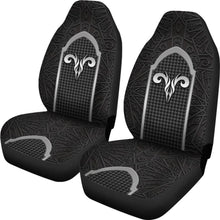 Load image into Gallery viewer, Amazing Black And Grey Dodge Ram Car Seat Covers Custom 4 212603