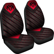 Load image into Gallery viewer, Amazing Black And Red Dodge Ram Car Seat Covers Custom 1 212603