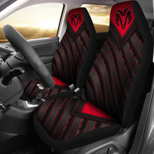 Load image into Gallery viewer, Amazing Black And Red Dodge Ram Car Seat Covers Custom 1 212603