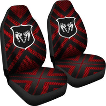 Load image into Gallery viewer, Amazing Black And Red Dodge Ram Car Seat Covers Custom 4 212603