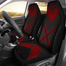 Load image into Gallery viewer, Amazing Black And Red Dodge Ram Car Seat Covers Custom 5 212603