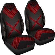 Load image into Gallery viewer, Amazing Black And Red Dodge Ram Car Seat Covers Custom 5 212603