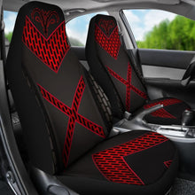 Load image into Gallery viewer, Amazing Black And Red Dodge Ram Car Seat Covers Custom 5 212603