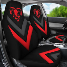 Load image into Gallery viewer, Amazing Black And Red Dodge Ram Car Seat Covers Custom 7 212603