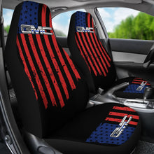 Load image into Gallery viewer, American Flag Red And Blue Mix GMC Car Seat Covers 212601