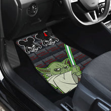 Load image into Gallery viewer, Baby Yoda Lightsaber Star Wars Car Floor Mats 094201