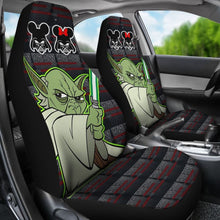 Load image into Gallery viewer, Baby Yoda Lightsaber Star Wars Car Seat Covers 094201