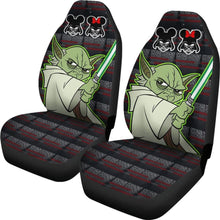 Load image into Gallery viewer, Baby Yoda Lightsaber Star Wars Car Seat Covers 094201