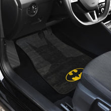 Load image into Gallery viewer, Batman Logo Dc League In Black Theme Car Floor Mats 101819