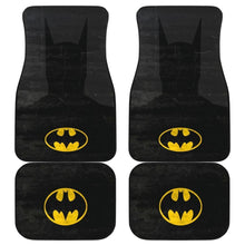 Load image into Gallery viewer, Batman Logo Dc League In Black Theme Car Floor Mats 101819