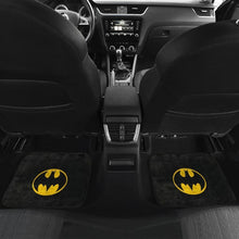 Load image into Gallery viewer, Batman Logo Dc League In Black Theme Car Floor Mats 101819