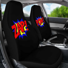 Load image into Gallery viewer, Batman Zap Pow Dc Comics Car Seat Covers 101819