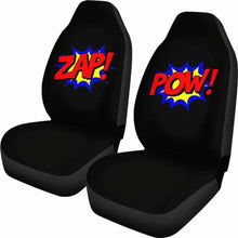Load image into Gallery viewer, Batman Zap Pow Dc Comics Car Seat Covers 101819