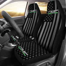 Load image into Gallery viewer, Black American Flag Mix GMC Car Seat Covers 212601
