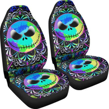 Load image into Gallery viewer, Color Jack Skellington Car Seat Cover 101819