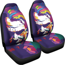 Load image into Gallery viewer, Colorful Joker Why So Serious Print Universal Fit Car Seat Covers 102422