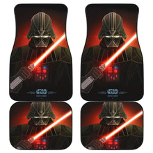 Load image into Gallery viewer, Darth Vader Star Wars in red theme Car Floor Mats 094201