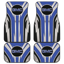 Load image into Gallery viewer, GMC Car Floor Mats Blue 212901