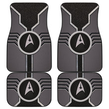 Load image into Gallery viewer, Star Trek Logo Car Floor Mats Custom For Fans Grey Version 210502