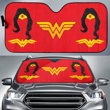 Load image into Gallery viewer, Wonder Woman Symbol Dc Comics Car Auto Sun Shades 210802
