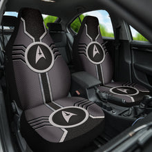 Load image into Gallery viewer, Star Trek Logo Car Seat Covers Custom For Fans Grey Version 210502