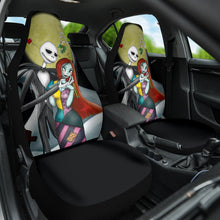 Load image into Gallery viewer, Jack Skellington Black Minimalist Style Nightmare Before Christmas Pattern Car Seat Cover 210101
