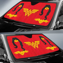 Load image into Gallery viewer, Wonder Woman Symbol Dc Comics Car Auto Sun Shades 210802