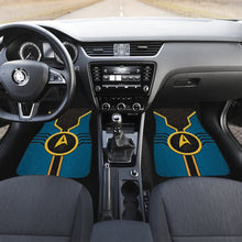 Load image into Gallery viewer, Star Trek Logo Car Floor Mats Custom For Fans Blue Version 210302