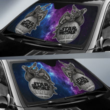Load image into Gallery viewer, Darth Vader Wrecking Ball Galaxy Star Wars Car Auto Sun Shades 210902