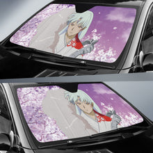 Load image into Gallery viewer, Inuyasha Sesshomaru Anime Purple Background Car Auto Sun Shades 210302