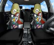 Load image into Gallery viewer, Jack Skellington Black Minimalist Style Nightmare Before Christmas Pattern Car Seat Cover 210101