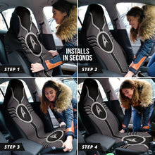 Load image into Gallery viewer, Star Trek Logo Car Seat Covers Custom For Fans Grey Version 210502