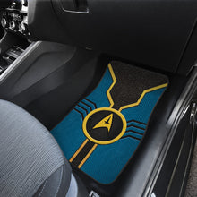 Load image into Gallery viewer, Star Trek Logo Car Floor Mats Custom For Fans Blue Version 210302