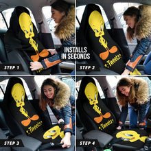 Load image into Gallery viewer, Looney Tunes Tweety Bird Tweety Pie Car Seat Covers 210602