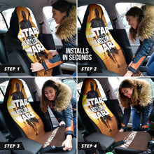 Load image into Gallery viewer, Mandalorian Car Seat Covers Custom Star Wars Car Decoration 212901