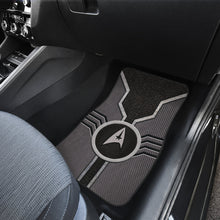 Load image into Gallery viewer, Star Trek Logo Car Floor Mats Custom For Fans Grey Version 210502