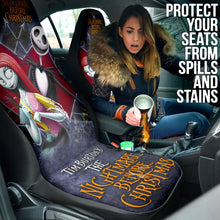 Load image into Gallery viewer, Tim Burton's The Nightmare Before Christmas Car Seat Covers Version 2 210902