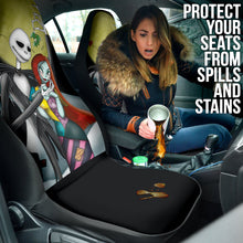 Load image into Gallery viewer, Jack Skellington Black Minimalist Style Nightmare Before Christmas Pattern Car Seat Cover 210101