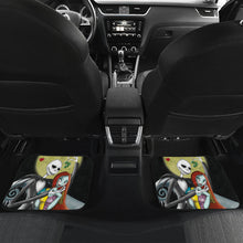 Load image into Gallery viewer, Jack Skellington Black Minimalist Style Nightmare Before Christmas Pattern Car Floor Mats 210101
