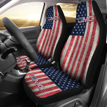 Load image into Gallery viewer, Iconic American Flag Mix GMC Car Seat Covers Custom 2 212601
