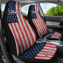 Load image into Gallery viewer, Iconic American Flag Mix GMC Car Seat Covers Custom 2 212601