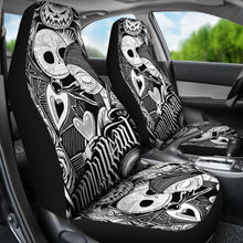 Load image into Gallery viewer, Jack Skellington And Sally The Nightmare Before Christmas Car Seat Covers 101819