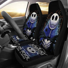 Load image into Gallery viewer, Jack Skellington Car Seat Cover 240 101819